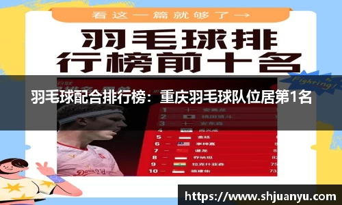 羽毛球配合排行榜：重庆羽毛球队位居第1名