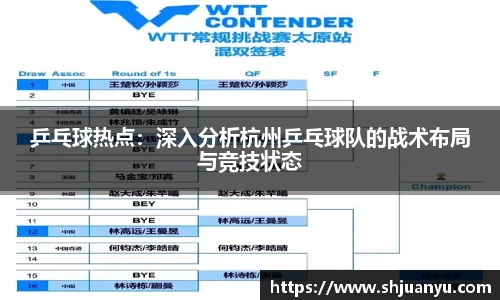 乒乓球热点：深入分析杭州乒乓球队的战术布局与竞技状态
