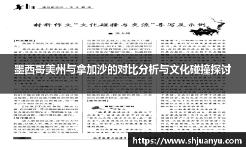 墨西哥美州与拿加沙的对比分析与文化碰撞探讨