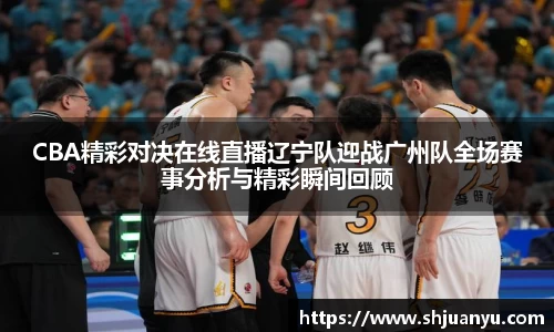CBA精彩对决在线直播辽宁队迎战广州队全场赛事分析与精彩瞬间回顾